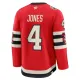 Fanatics Chicago Blackhawks Seth Jones Pelipaita 2024-2025 Premium Winter Classic Punainen