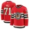 Fanatics Chicago Blackhawks Taylor Hall Pelipaita 2024-2025 Premium Winter Classic Punainen