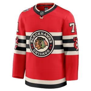 Fanatics Chicago Blackhawks Taylor Hall Pelipaita 2024-2025 Premium Winter Classic Punainen