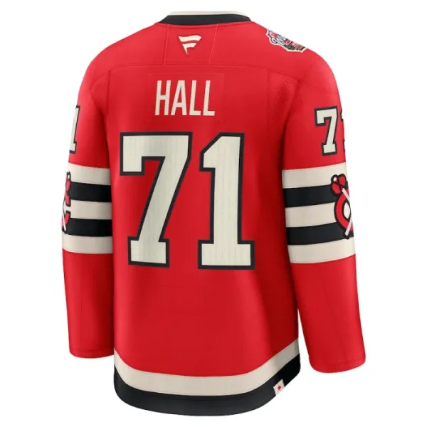 Fanatics Chicago Blackhawks Taylor Hall Pelipaita 2024-2025 Premium Winter Classic Punainen
