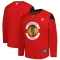 Fanatics Chicago Blackhawks Team Pelipaita 2024-2025 Practice Punainen ( Omalla Nimellä )
