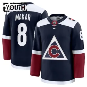 Fanatics Colorado Avalanche Cale Makar Lasten Pelipaita 2024-2025 Kolmos Premium Navy
