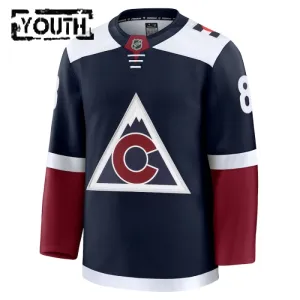 Fanatics Colorado Avalanche Cale Makar Lasten Pelipaita 2024-2025 Kolmos Premium Navy