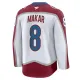 Fanatics Colorado Avalanche Cale Maker Pelipaita 2024-2025 Vieras Premium Valkoinen