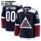 Fanatics Colorado Avalanche Lasten Pelipaita 2024-2025 Kolmos Premium Navy ( Omalla Nimellä )
