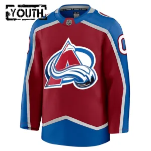 Fanatics Colorado Avalanche Lasten Pelipaita 2024-2025 Koti Premium Punainen ( Omalla Nimellä )