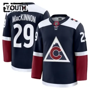 Fanatics Colorado Avalanche Nathan MacKinnon Lasten Pelipaita 2024-2025 Kolmos Premium Navy