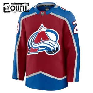 Fanatics Colorado Avalanche Nathan MacKinnon Lasten Pelipaita 2024-2025 Koti Premium Punainen