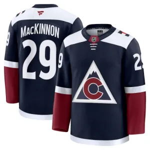 Fanatics Colorado Avalanche Nathan MacKinnon Pelipaita 2024-2025 Kolmos Premium Navy