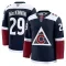 Fanatics Colorado Avalanche Nathan MacKinnon Pelipaita 2024-2025 Kolmos Premium Navy