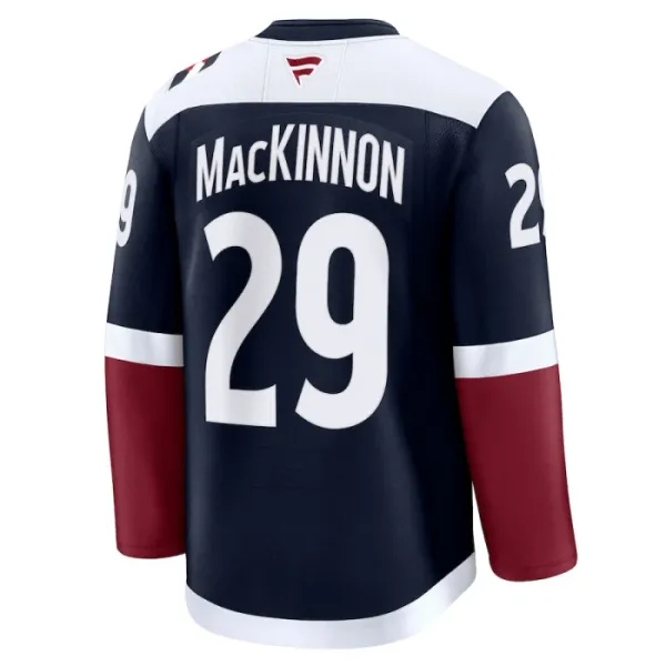 Fanatics Colorado Avalanche Nathan MacKinnon Pelipaita 2024-2025 Kolmos Premium Navy