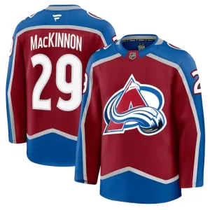 Fanatics Colorado Avalanche Nathan MacKinnon Pelipaita 2024-2025 Koti Premium Punainen