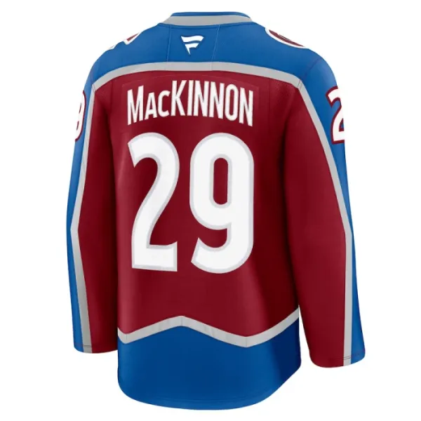 Fanatics Colorado Avalanche Nathan MacKinnon Pelipaita 2024-2025 Koti Premium Punainen