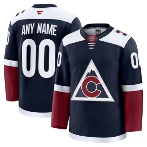 Fanatics Colorado Avalanche Pelipaita 2024-2025 Kolmos Premium Navy ( Omalla Nimellä )