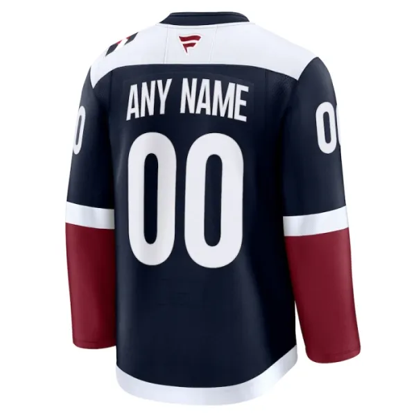Fanatics Colorado Avalanche Pelipaita 2024-2025 Kolmos Premium Navy ( Omalla Nimellä )