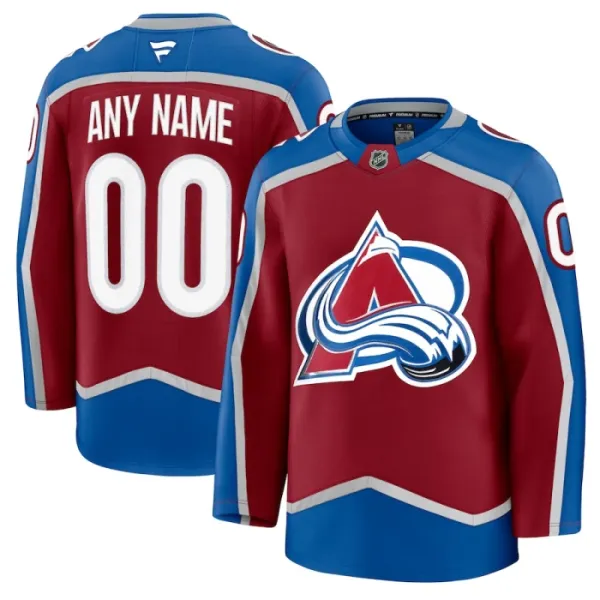 Fanatics Colorado Avalanche Pelipaita 2024-2025 Koti Premium Punainen ( Omalla Nimellä ) Fanatics Colorado Avalanche Pelipaita 2024-2025 Koti Premium Punainen ( Omalla Nimellä )