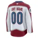 Fanatics Colorado Avalanche Pelipaita 2024-2025 Vieras Premium Valkoinen ( Omalla Nimellä )
