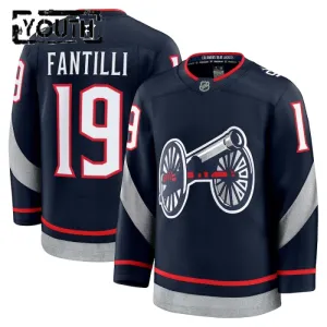 Fanatics Columbus Blue Jackets Adam Fantilli Lasten Pelipaita 2024-2025 Premium Stadium Series Navy