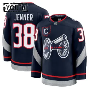 Fanatics Columbus Blue Jackets Boone Jenner Lasten Pelipaita 2024-2025 Premium Stadium Series Navy