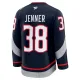 Fanatics Columbus Blue Jackets Boone Jenner Pelipaita 2024-2025 Premium Stadium Series Navy