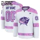Fanatics Columbus Blue Jackets Lasten Pelipaita 2024-2025 Hockey Fights Cancer Practice Valkoinen ( Omalla Nimellä ) Fanatics Columbus Blue Jackets Lasten Pelipaita 2024-2025 Hockey Fights Cancer Practice Valkoinen ( Omalla Nimellä )