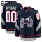 Fanatics Columbus Blue Jackets Lasten Pelipaita 2024-2025 Premium Stadium Series Navy ( Omalla Nimellä )