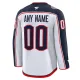 Fanatics Columbus Blue Jackets Pelipaita 2024-2025 Vieras Premium Valkoinen ( Omalla Nimellä )