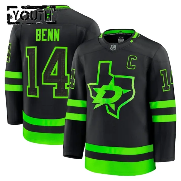 Fanatics Dallas Stars Jamie Benn Lasten Pelipaita 2024-2025 Kolmos Premium Musta Fanatics Dallas Stars Jamie Benn Lasten Pelipaita 2024-2025 Kolmos Premium Musta