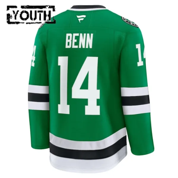 Fanatics Dallas Stars Jamie Benn Lasten Pelipaita 2024-2025 Koti Premium Vihreä