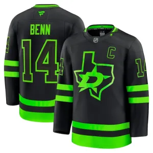 Fanatics Dallas Stars Jamie Benn Pelipaita 2024-2025 Kolmos Premium Musta