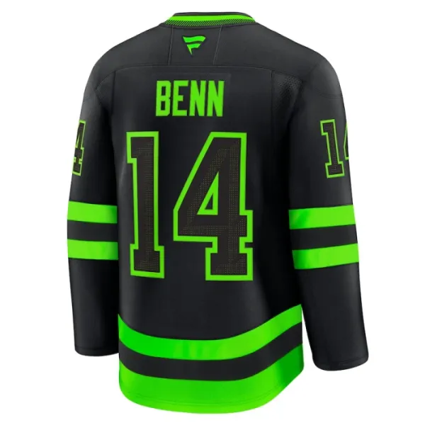 Fanatics Dallas Stars Jamie Benn Pelipaita 2024-2025 Kolmos Premium Musta