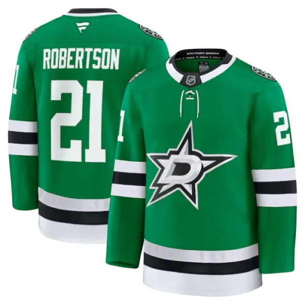 Fanatics Dallas Stars Jason Robertson Pelipaita 2024-2025 Koti Premium Vihreä Fanatics Dallas Stars Jason Robertson Pelipaita 2024-2025 Koti Premium Vihreä