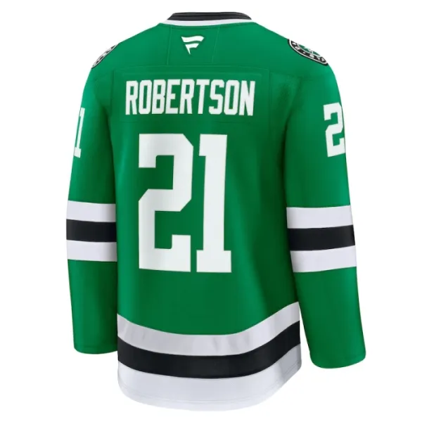 Fanatics Dallas Stars Jason Robertson Pelipaita 2024-2025 Koti Premium Vihreä