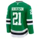 Fanatics Dallas Stars Jason Robertson Pelipaita 2024-2025 Koti Premium Vihreä
