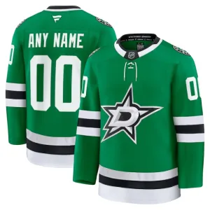 Fanatics Dallas Stars Pelipaita 2024-2025 Koti Premium Vihreä ( Omalla Nimellä )