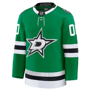 Fanatics Dallas Stars Pelipaita 2024-2025 Koti Premium Vihreä ( Omalla Nimellä )
