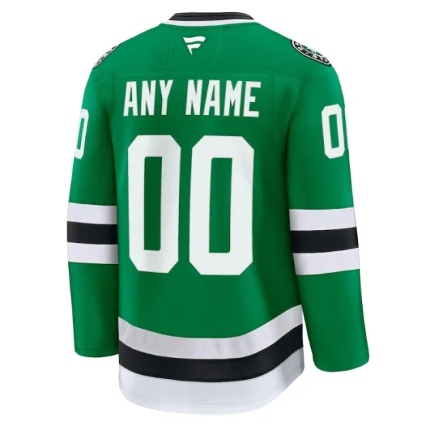 Fanatics Dallas Stars Pelipaita 2024-2025 Koti Premium Vihreä ( Omalla Nimellä )