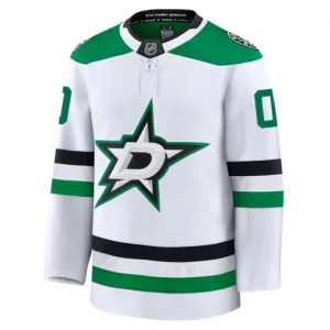 Fanatics Dallas Stars Pelipaita 2024-2025 Vieras Premium Valkoinen ( Omalla Nimellä )