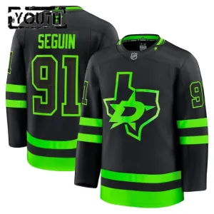 Fanatics Dallas Stars Tyler Seguin Lasten Pelipaita 2024-2025 Kolmos Premium Musta