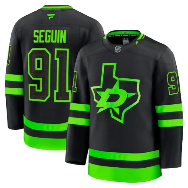 Fanatics Dallas Stars Tyler Seguin Pelipaita 2024-2025 Kolmos Premium Musta Fanatics Dallas Stars Tyler Seguin Pelipaita 2024-2025 Kolmos Premium Musta