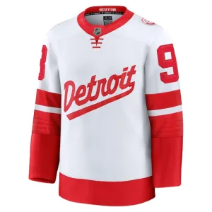 Fanatics Detroit Red Wings Alex Debrincat Pelipaita 2024-2025 Premium Stadium Series Valkoinen
