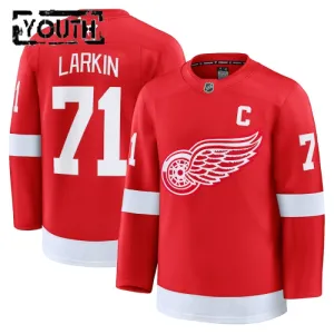 Fanatics Detroit Red Wings Dylan Larkin Lasten Pelipaita 2024-2025 Koti Premium Punainen