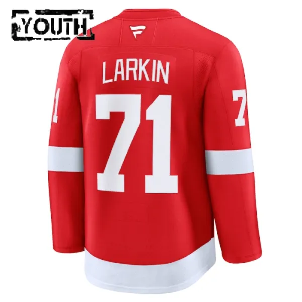 Fanatics Detroit Red Wings Dylan Larkin Lasten Pelipaita 2024-2025 Koti Premium Punainen