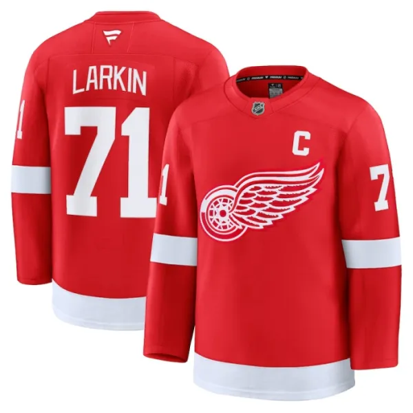 Fanatics Detroit Red Wings Dylan Larkin Pelipaita 2024-2025 Koti Premium Punainen Fanatics Detroit Red Wings Dylan Larkin Pelipaita 2024-2025 Koti Premium Punainen