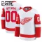 Fanatics Detroit Red Wings Lasten Pelipaita 2024-2025 Vieras Premium Valkoinen ( Omalla Nimellä )
