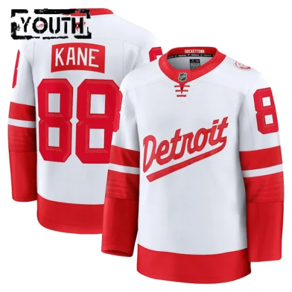 Fanatics Detroit Red Wings Patrick Kane Lasten Pelipaita 2024-2025 Premium Stadium Series Valkoinen Fanatics Detroit Red Wings Patrick Kane Lasten Pelipaita 2024-2025 Premium Stadium Series Valkoinen
