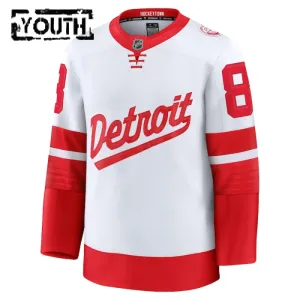 Fanatics Detroit Red Wings Patrick Kane Lasten Pelipaita 2024-2025 Premium Stadium Series Valkoinen