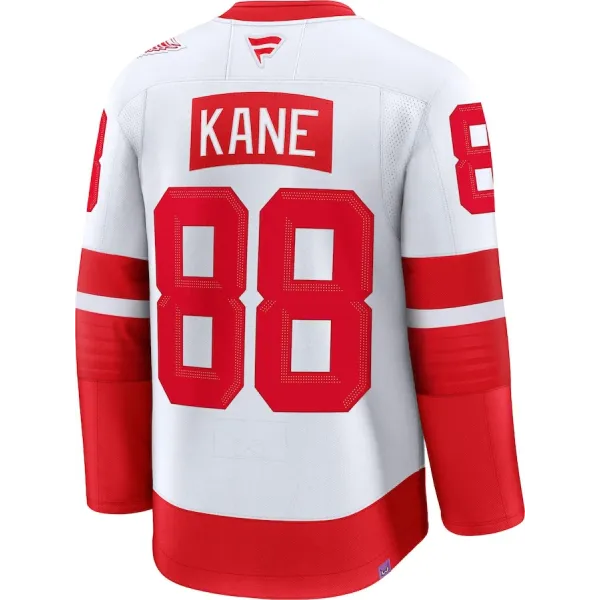 Fanatics Detroit Red Wings Patrick Kane Pelipaita 2024-2025 Premium Stadium Series Valkoinen