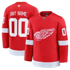 Fanatics Detroit Red Wings Pelipaita 2024-2025 Koti Premium Punainen ( Omalla Nimellä )