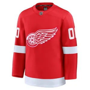 Fanatics Detroit Red Wings Pelipaita 2024-2025 Koti Premium Punainen ( Omalla Nimellä )